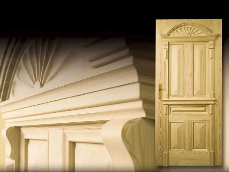 Drzwi pokojowe drewniane